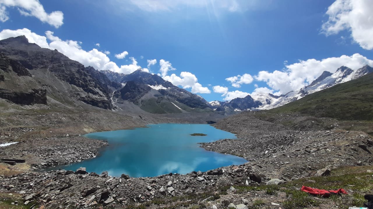 The Ghepan Glacier Lake