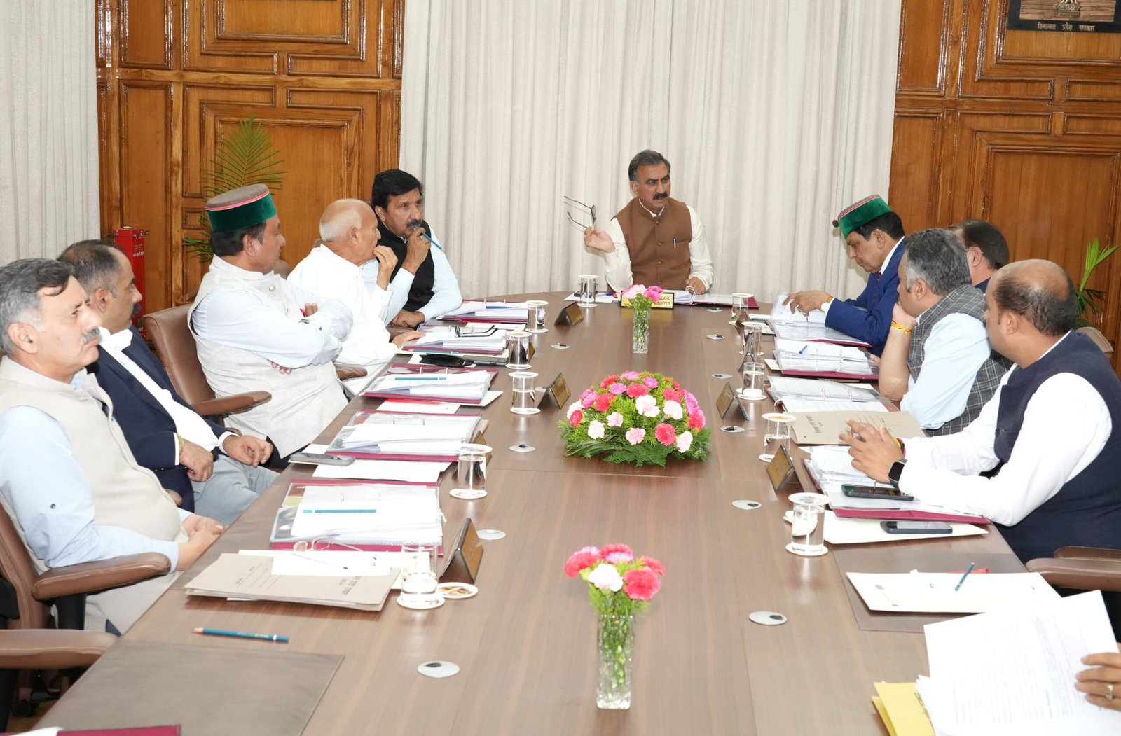 Himachal Cabinet Meeting