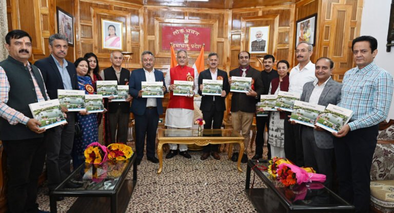 Drops of Change Book Released By Governor Shimla