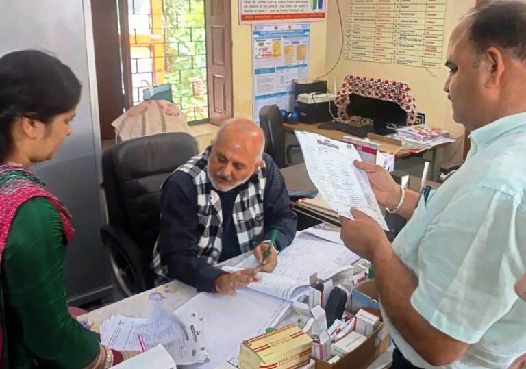 Hamirpur News PHC Rail Inspection CMO Satish Fotedar