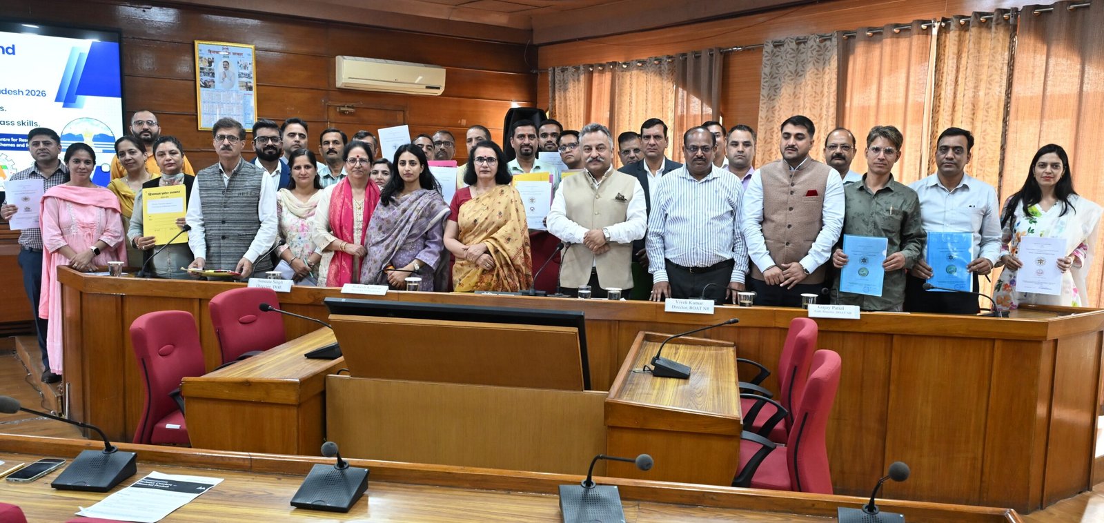 Himachal News AEDP MoU Education Minister Rohit Thakur