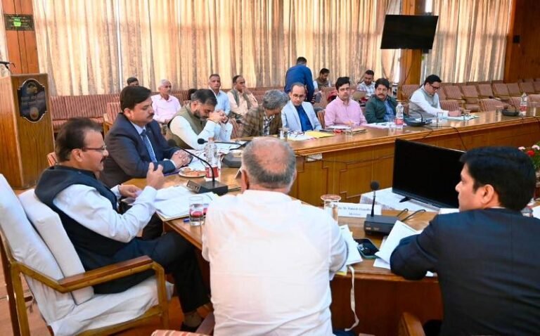 Himachal News OBC Commission Review Meeting Shimla
