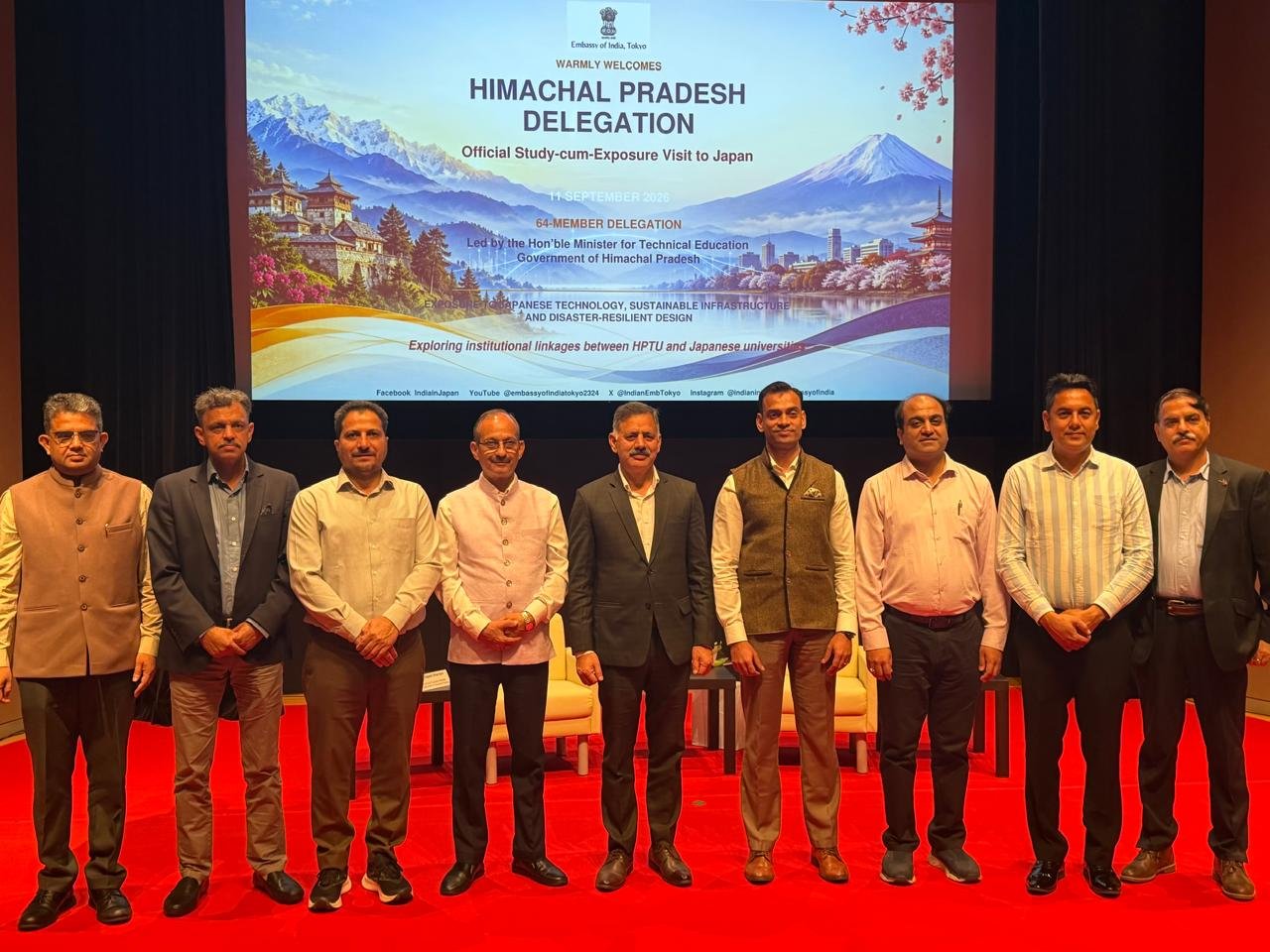 Himachal News Rajesh Dharmani Tokyo Japan Visit Indian Embassy