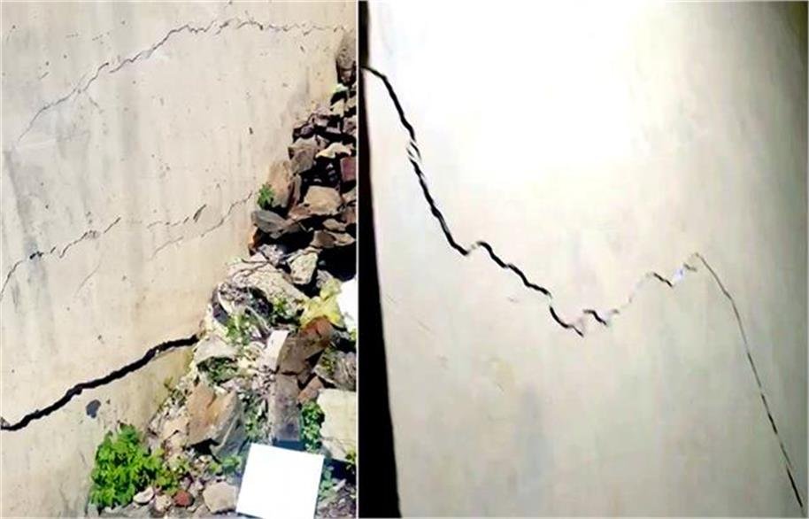 Himachal News Sanjauli Tunnel Crack NHAI Dispute