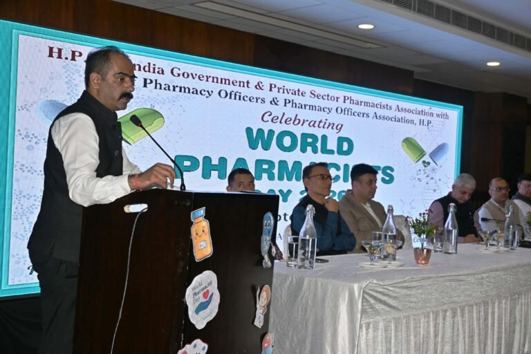स्वास्थ्य विभाग का नर्वस सिस्टम हैं फार्मासिस्ट: विश्व फार्मासिस्ट दिवस पर बोले मंत्री अनिरुद्ध सिंह, 100 पदों पर भर्ती व प्रमोशन चैनल पर काम जारी