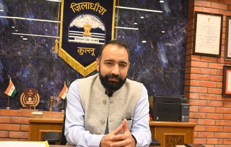 IAS Amit Kumar Sharma DC Kullu