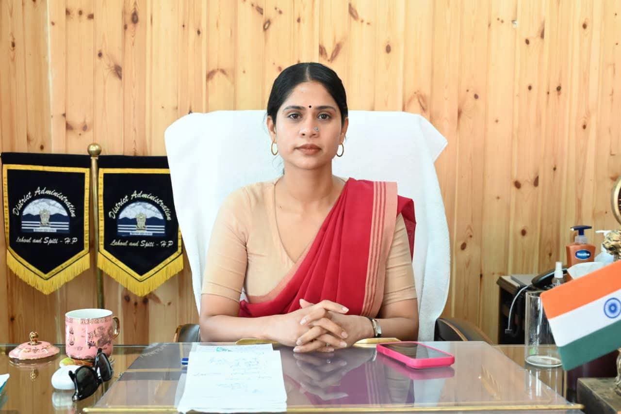 Lahaul Spiti News DC Kiran Bhadana