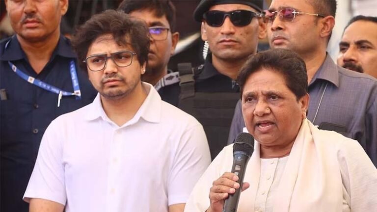 National News Mayawati Akash Anand BSP Political Action
