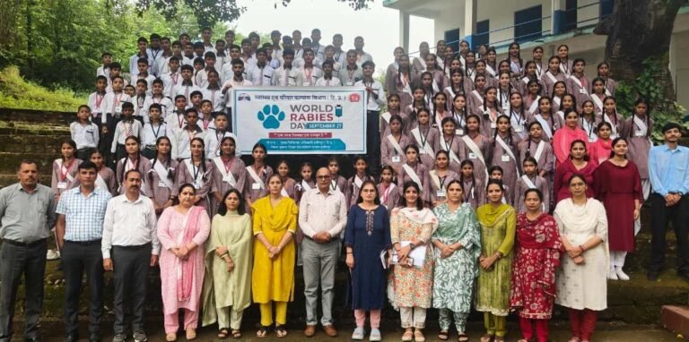 World Rabies Day Unique Awareness Program Kakriyar School Hamirpur