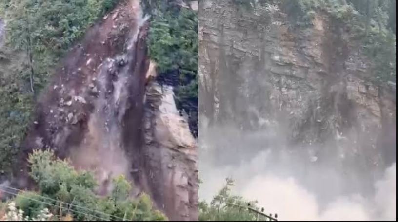 Rohru Chirgaon Heavy Landslide Janglik Bridge Shimla Himachal News