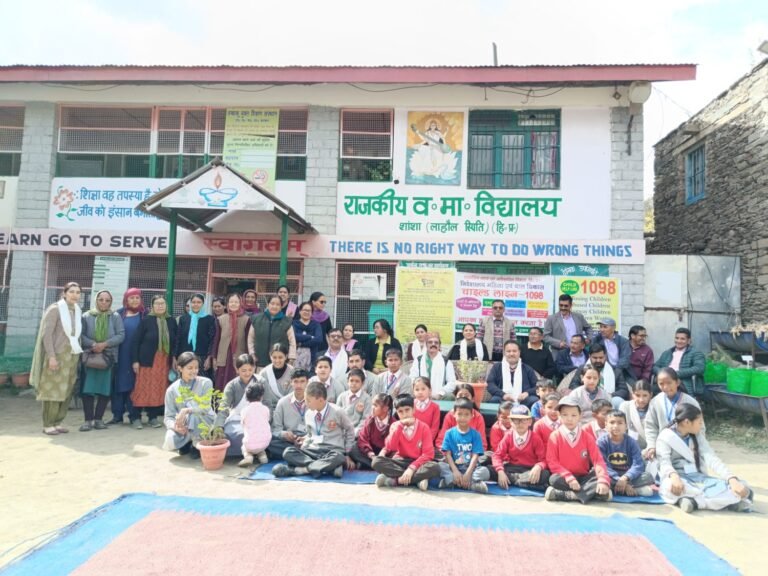 शांशा स्कूल में बाल अधिकार और स्वास्थ्य पर जागरूकता शिविर आयोजित, 95 प्रतिभागियों ने लिया भाग