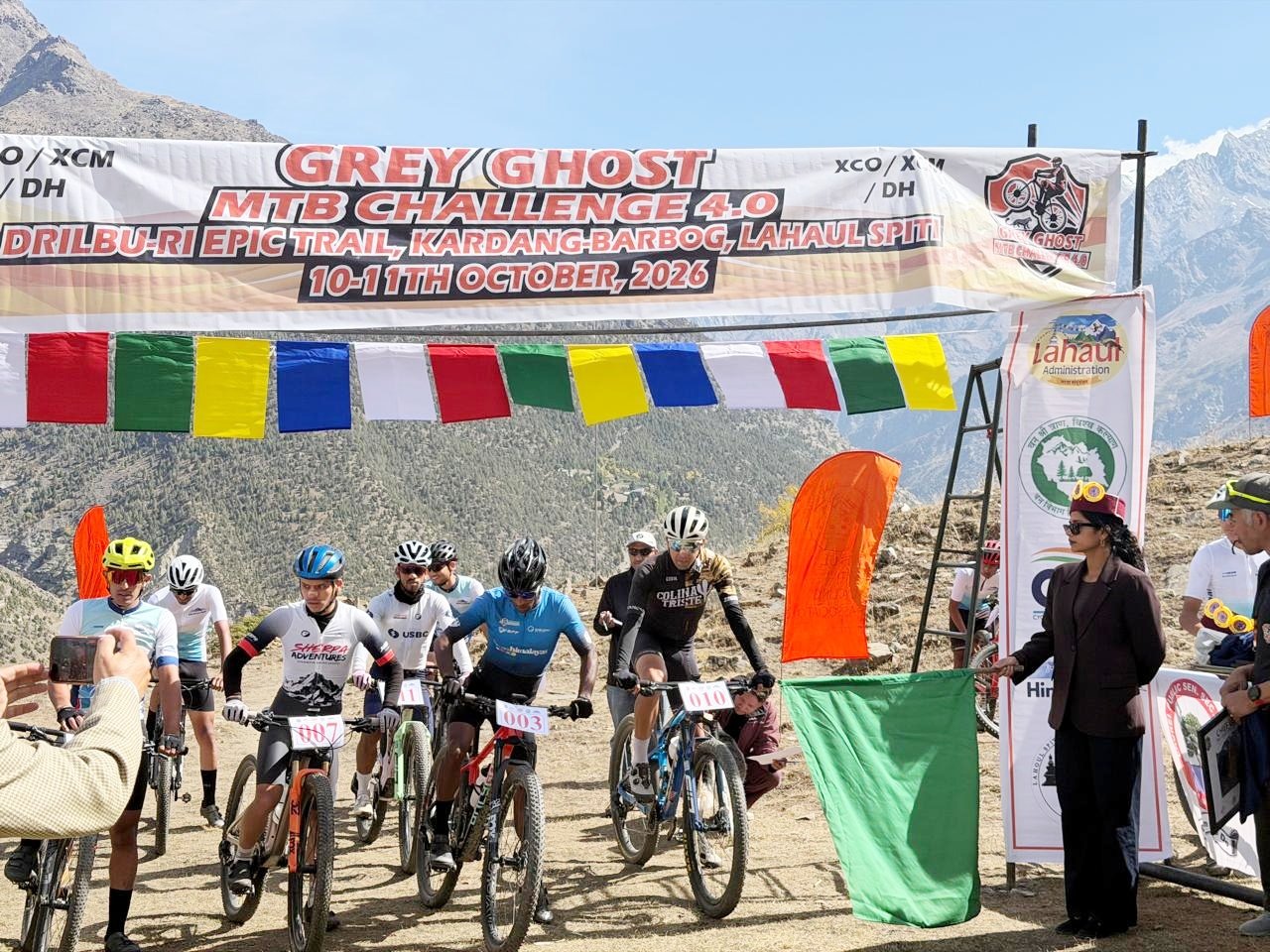 उपायुक्त किरण भड़ाना ने ‘ग्रे घोस्ट एमटीवी चैलेंज 4.0’ साइकिलिंग प्रतियोगिता का किया शुभारंभ