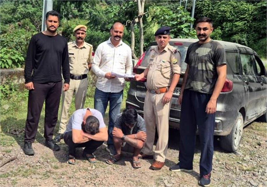 Nahan News Chitta Arrest Dadahu Youths Sirmour Police