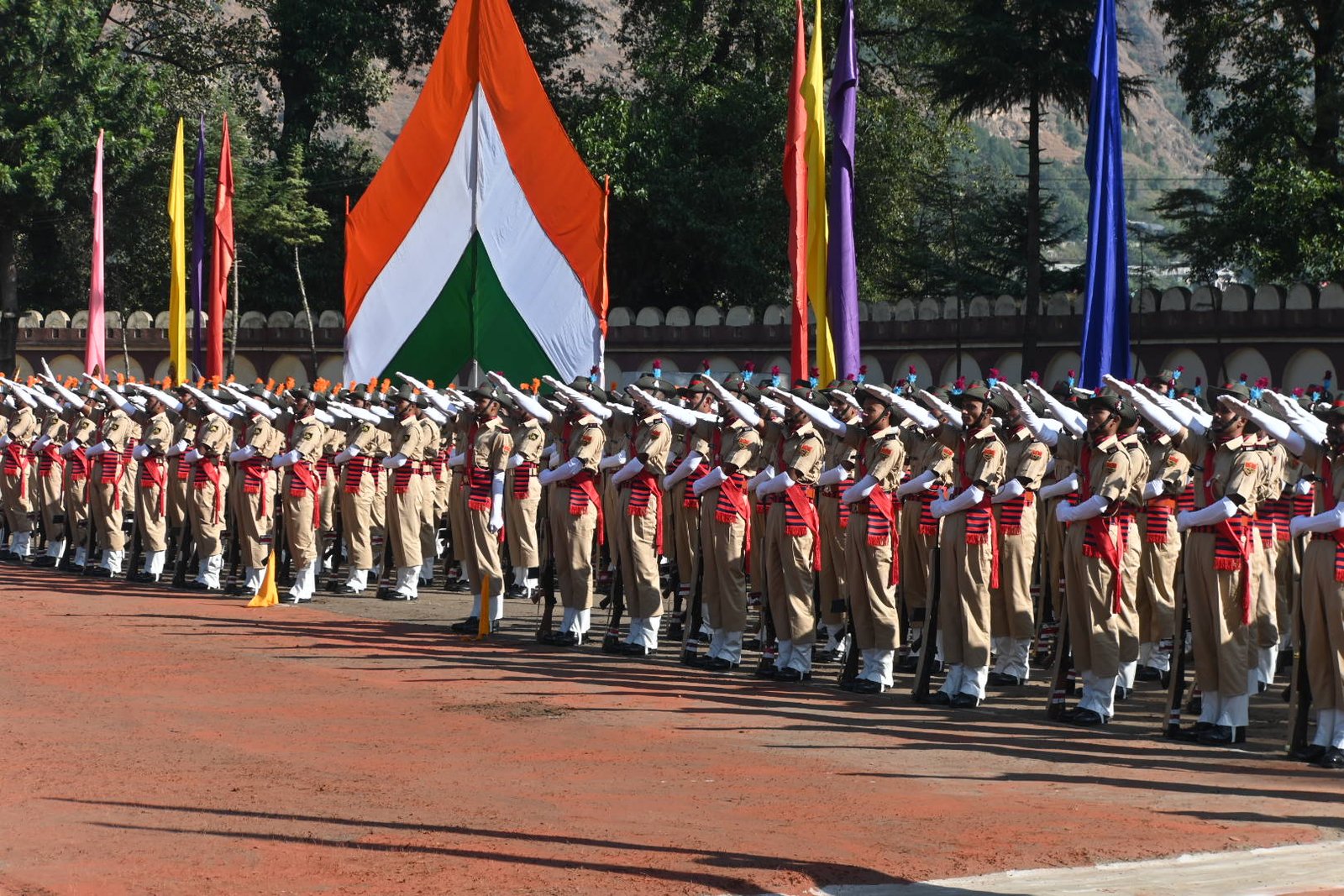 राजस्थान सशस्त्र पुलिस बल के 472 आरक्षियों ने ली कर्तव्यनिष्ठा की शपथ, शमशी में संपन्न हुआ नौ माह का कठिन प्रशिक्षण