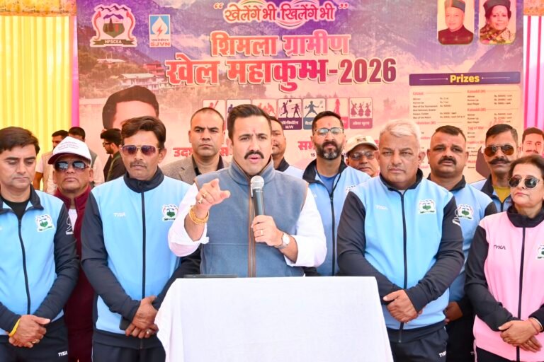 Shimla News: बनूटी में खेल महाकुंभ 2026 का आगाज, 10 हजार प्रतिभागी दिखाएंगे दम; विक्रमादित्य सिंह ने किया शुभारंभ